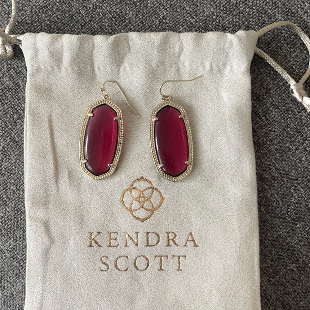Kendra Scott Gold Drop Earrings